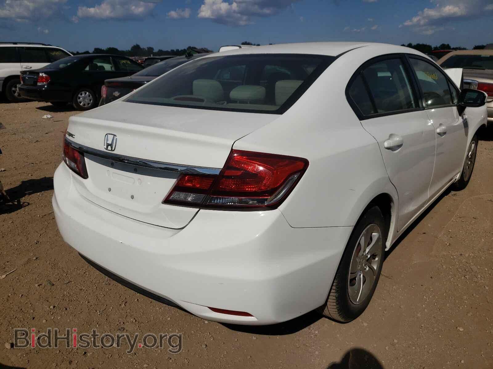 2014 HONDA CIVIC - VIN: 2HGFB2F51EH541002 - Фото 4