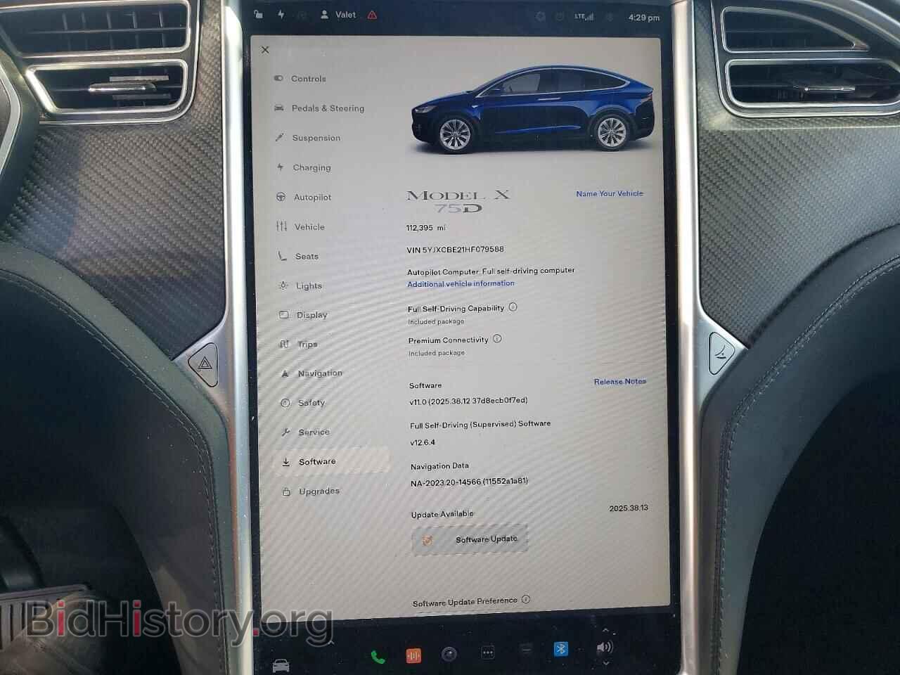 2017 TESLA MODEL X - VIN: 5YJXCBE21HF079588 - Photo 9