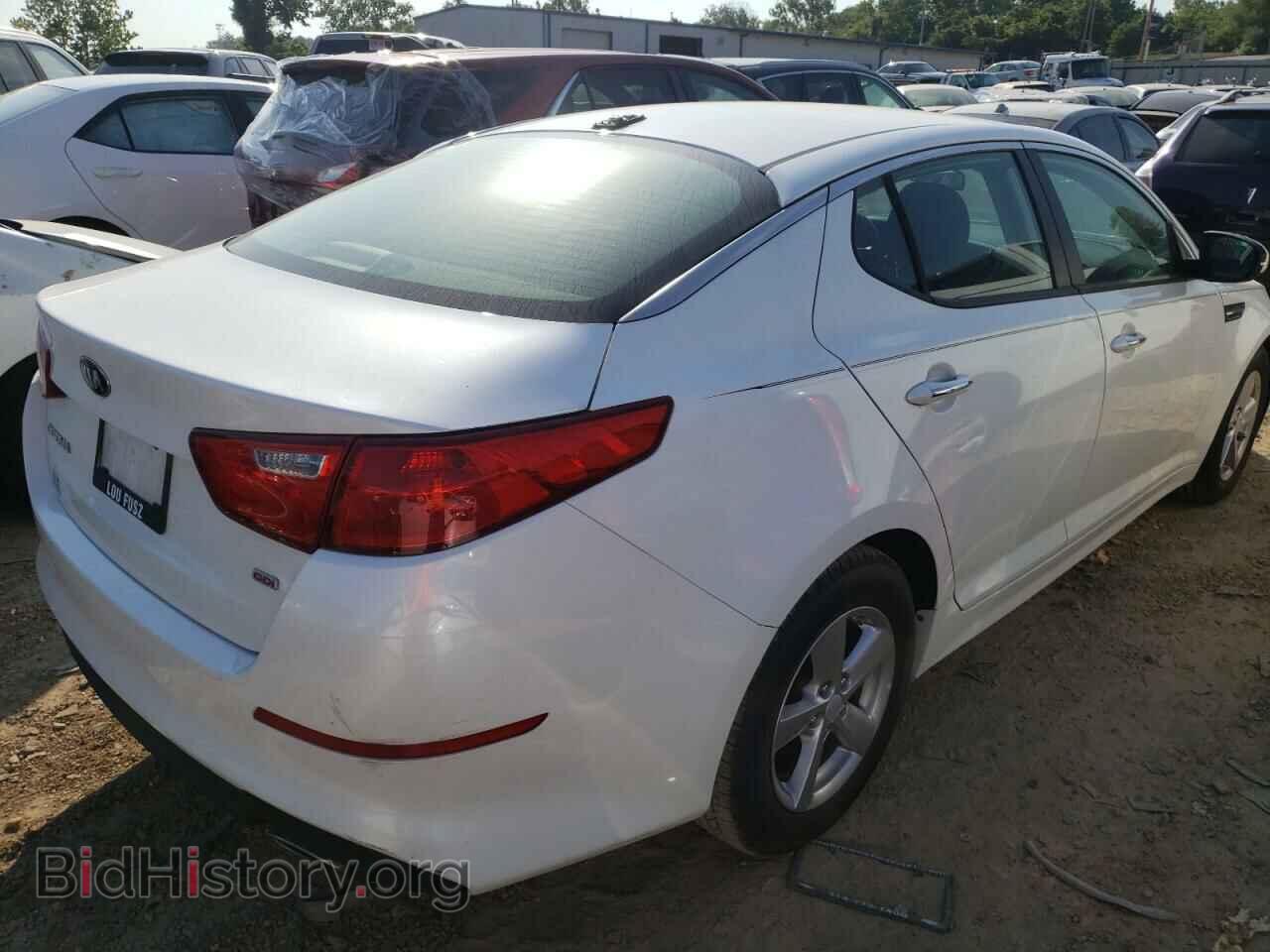 2015 KIA OPTIMA - VIN: KNAGM4A73F5544765 - Photo 4