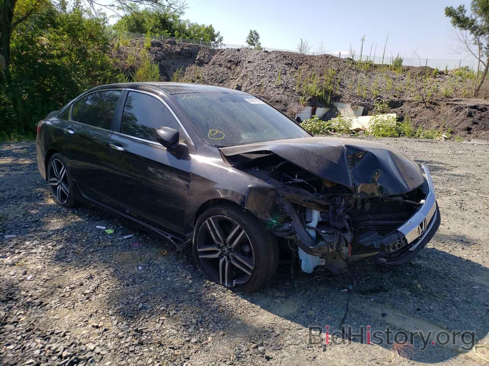 Photo 1HGCR2F55GA037424 - HONDA ACCORD 2016