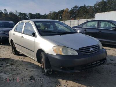 2003 Toyota COROLLA Corolla CE, серебристый — VIN JTDBR32E630010030, Copart