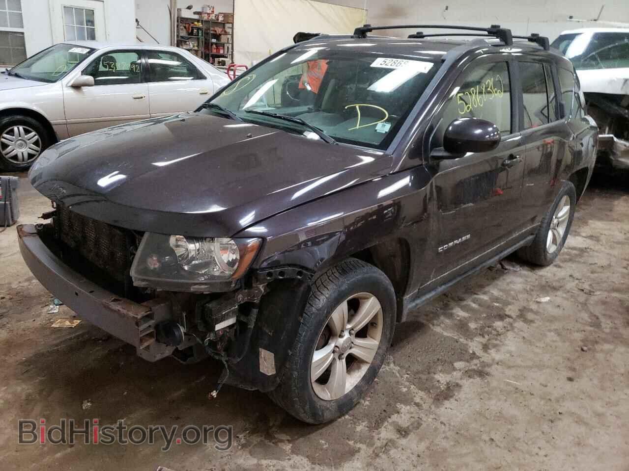 2014 JEEP COMPASS - VIN: 1C4NJDEB0ED641444 - Фото 2