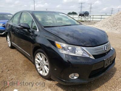 2010 Lexus HS HS 250h, black — VIN JTHBB1BA9A2002137, Copart