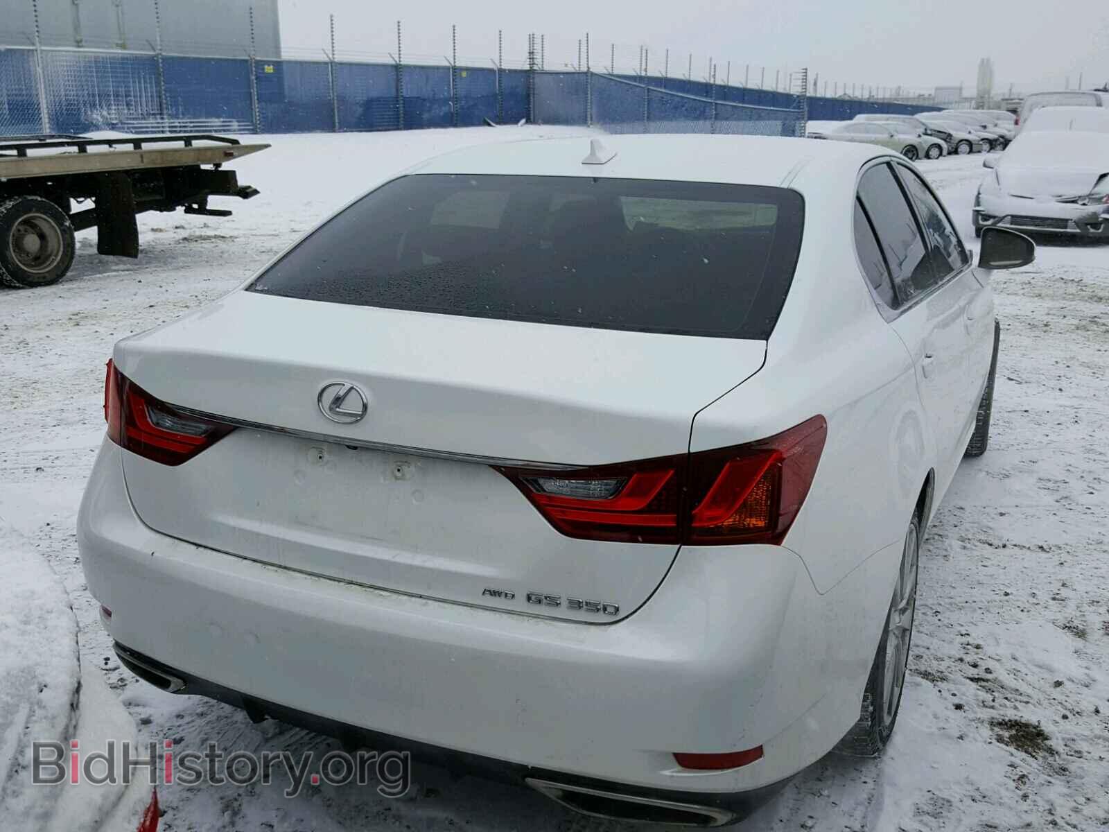 2013 LEXUS GS350 - VIN: JTHCE1BL6D5013273 - Фото 4