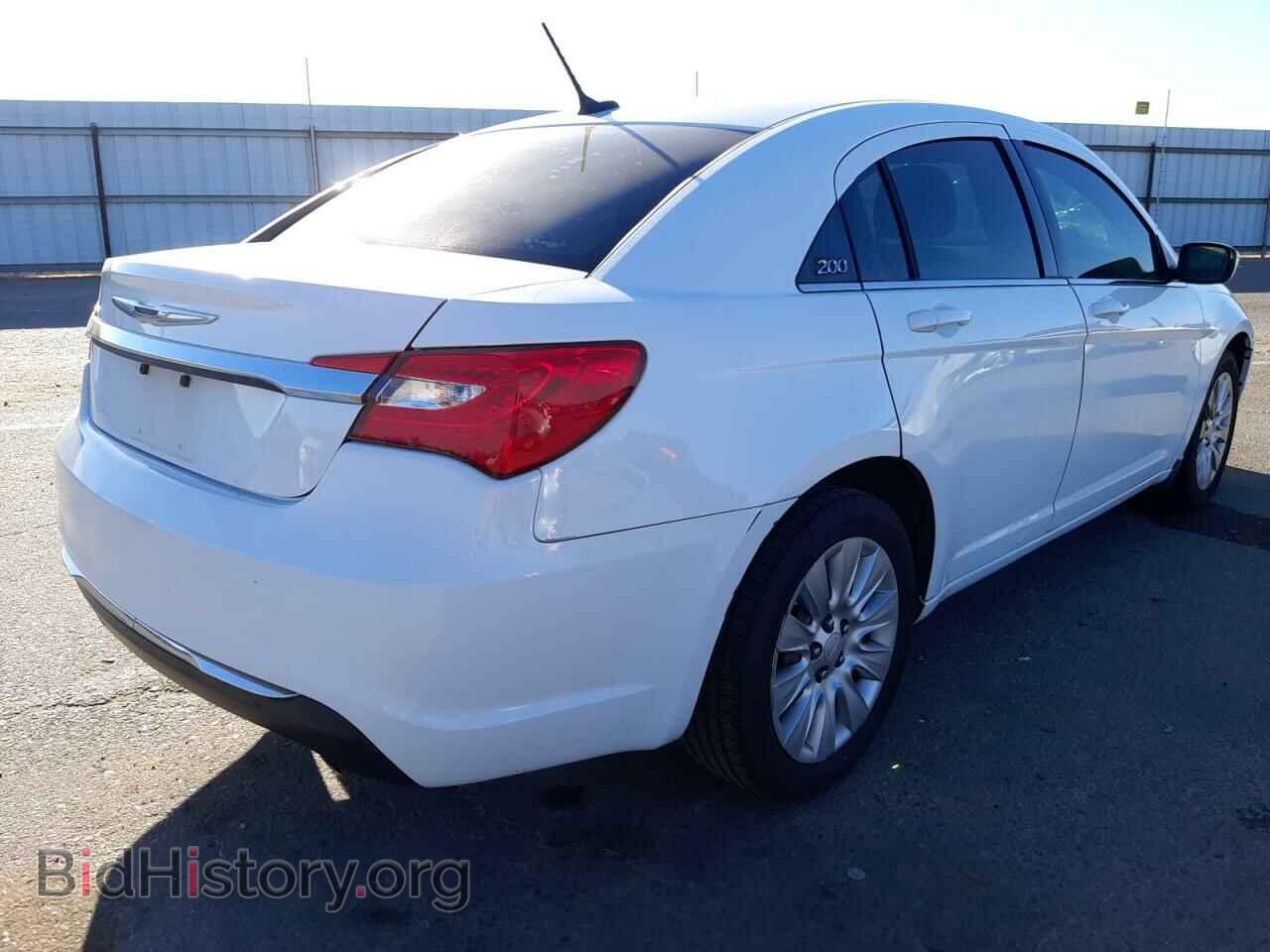 2014 CHRYSLER 200 - VIN: 1C3CCBAG5EN101741 - Фото 4