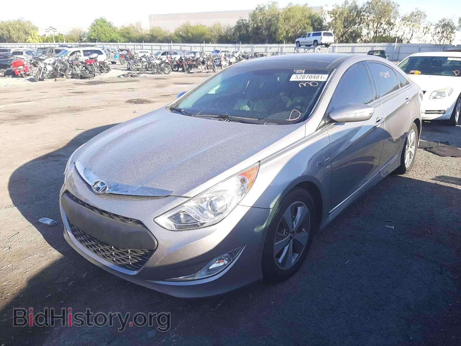 2012 HYUNDAI SONATA - VIN: KMHEC4A4XCA027822 - Фото 2