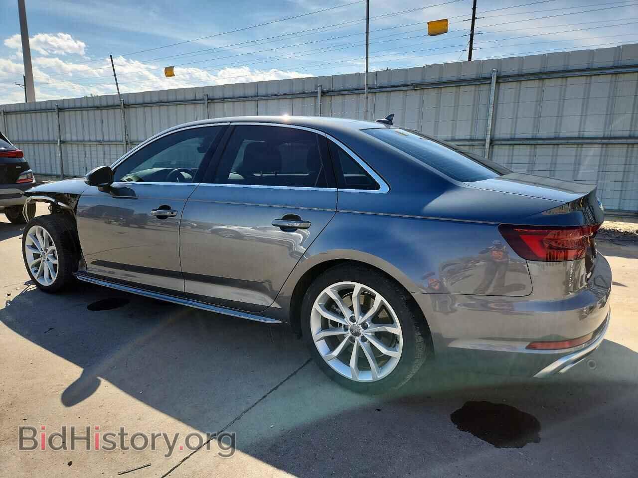 2019 AUDI A4 - VIN: WAUDNAF4XKA044343 - Фото 2