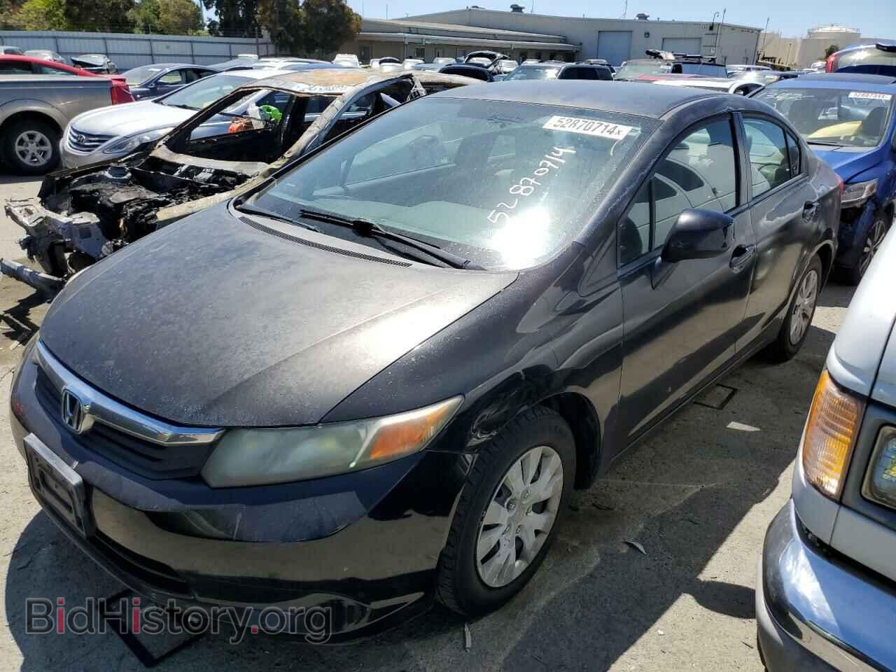 Фотография 2HGFB2F5XCH559611 - HONDA CIVIC 2012