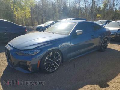2021 BMW M4, синий — VIN WBA13AR08MCF98010, Copart