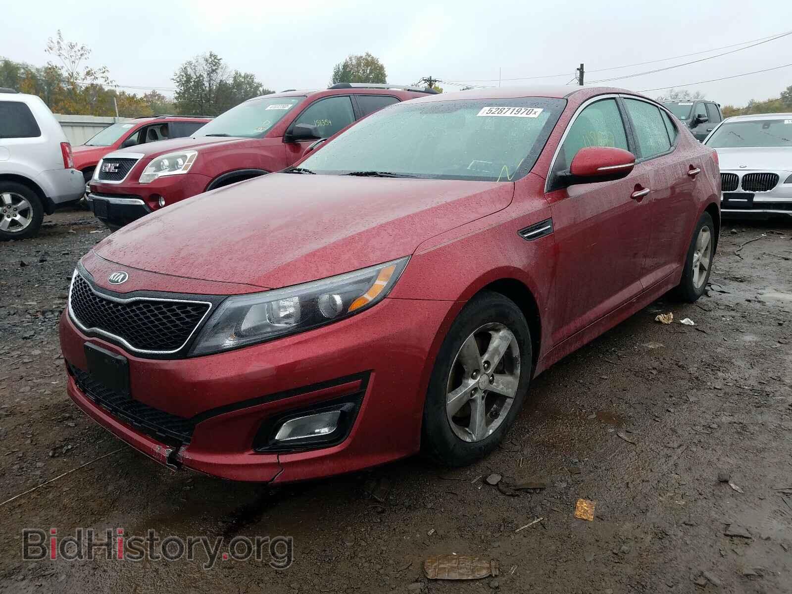 2014 KIA OPTIMA - VIN: 5XXGM4A73EG336883 - Фото 2