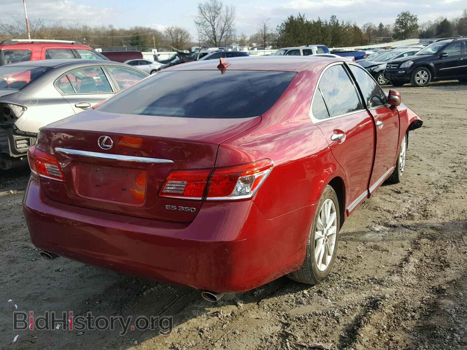 2011 LEXUS ES350 - VIN: JTHBK1EG5B2442065 - Фото 4