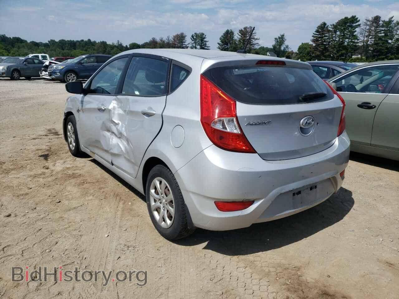 2013 HYUNDAI ACCENT - VIN: KMHCT5AE3DU109851 - Фото 3