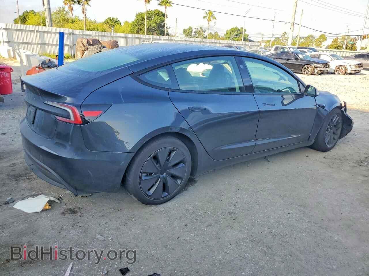 2025 TESLA MODEL 3 - VIN: 5YJ3E1EA7SF030493 - Photo 3