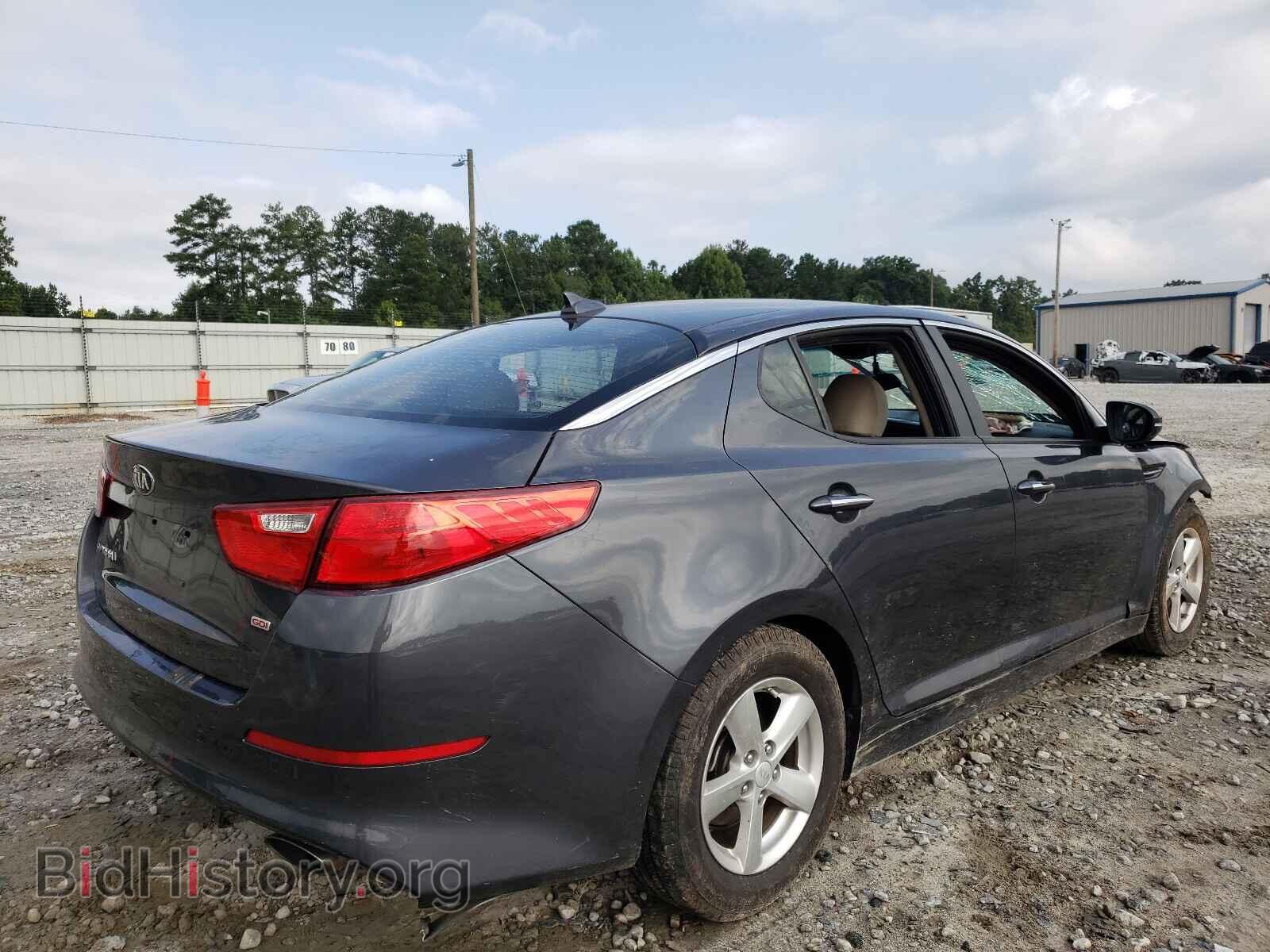 2015 KIA OPTIMA - VIN: KNAGM4A72F5649202 - Photo 4