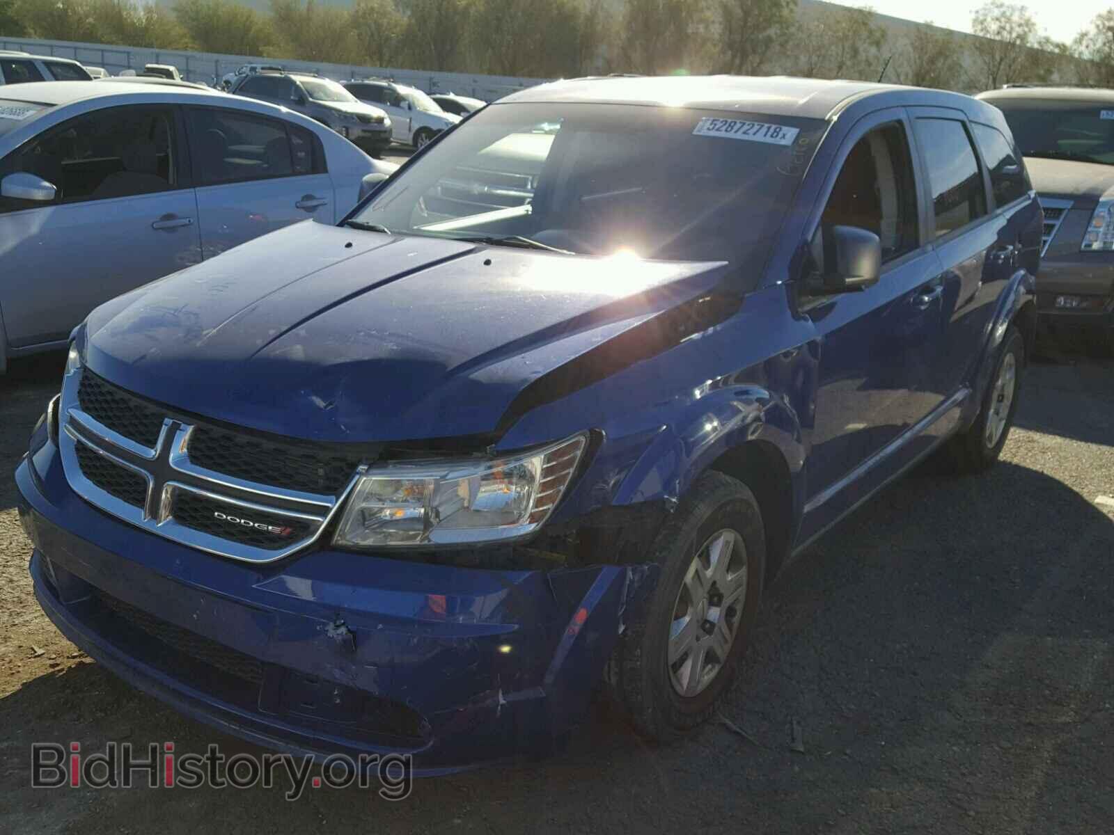 2012 DODGE JOURNEY SE - VIN: 3C4PDCAB4CT345074 - Фото 2