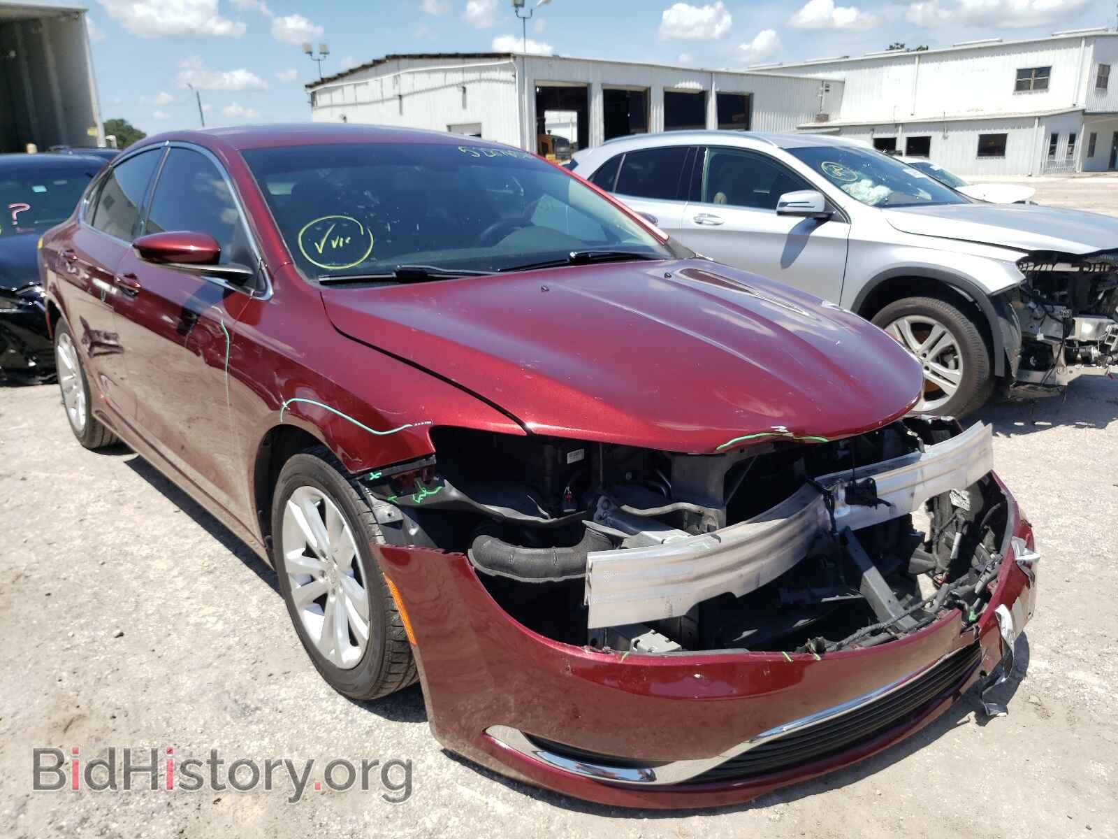 Фотография 1C3CCCAB0FN750438 - CHRYSLER 200 2015