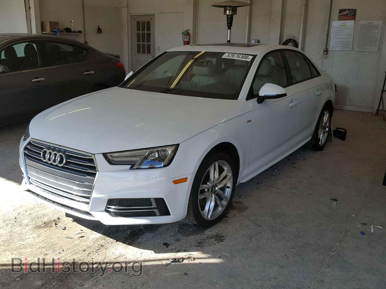 2017 AUDI A4 - VIN: WAUKMAF44HN058752 - Фото 2