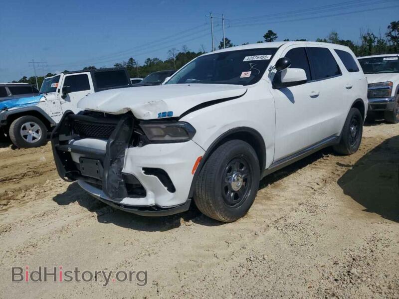 2021 Dodge DURANGO Pursuit (VIN 1C4SDJFT1MC849546) — фото 1 из 14, Copart, повреждение: передняя часть