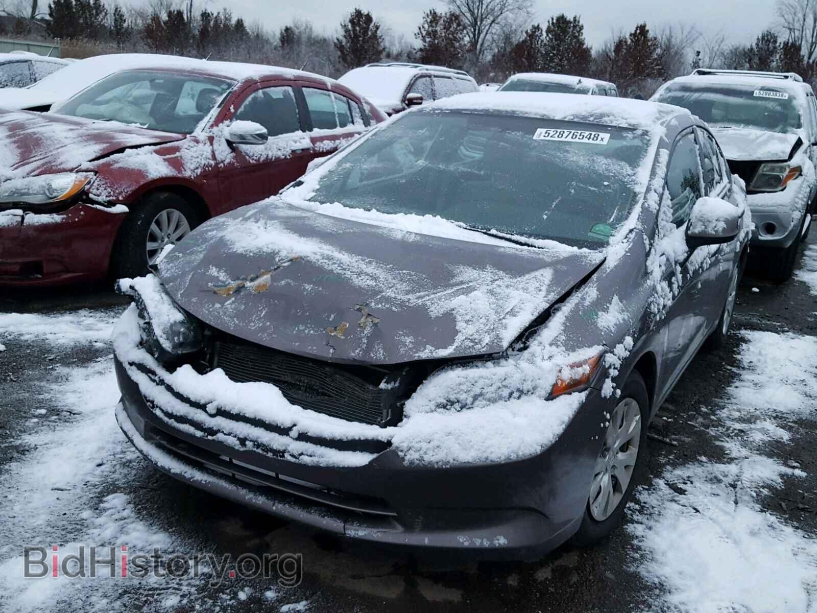2012 HONDA CIVIC LX - VIN: 19XFB2F50CE105295 - Фото 2