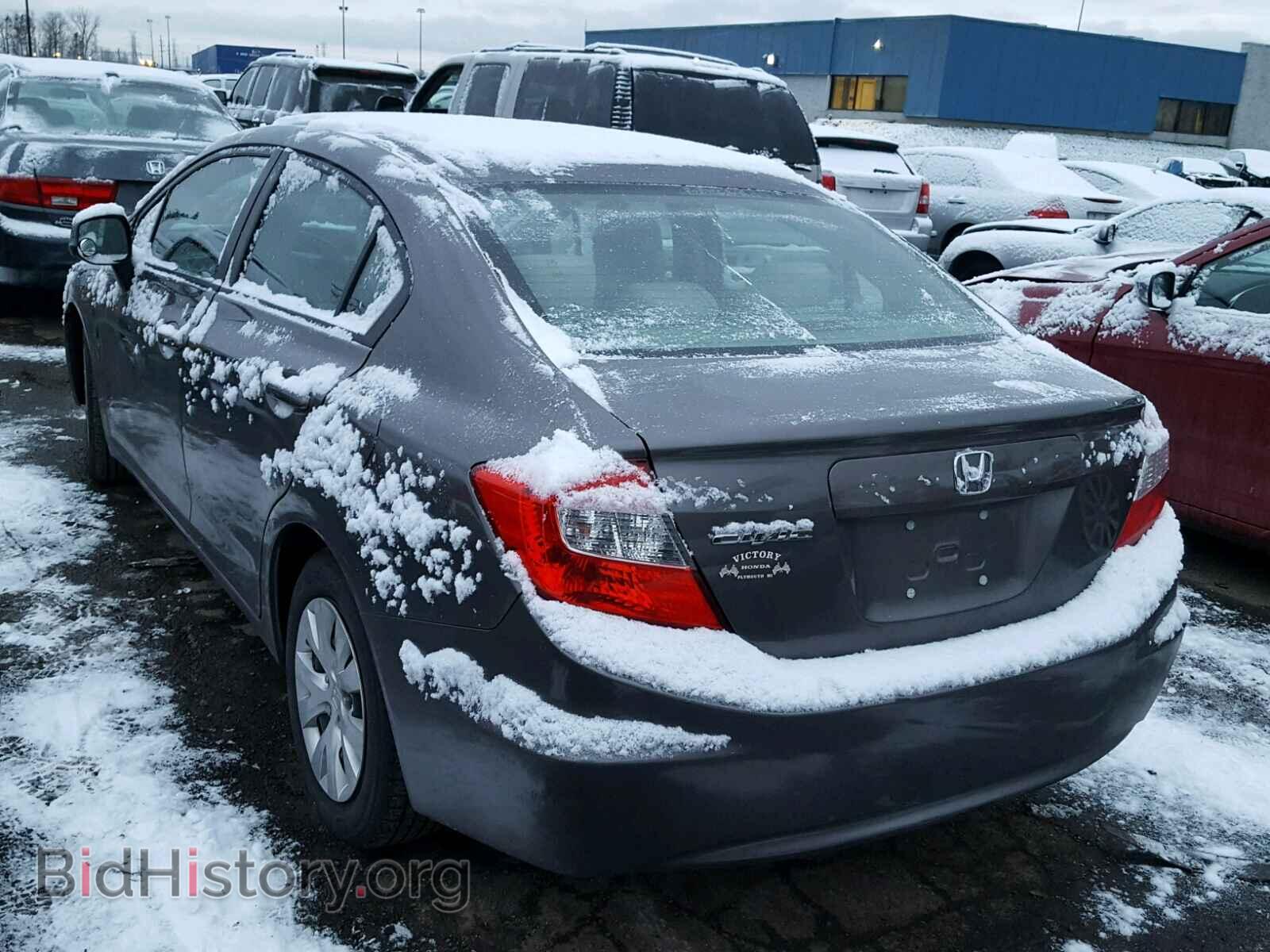 2012 HONDA CIVIC LX - VIN: 19XFB2F50CE105295 - Фото 3