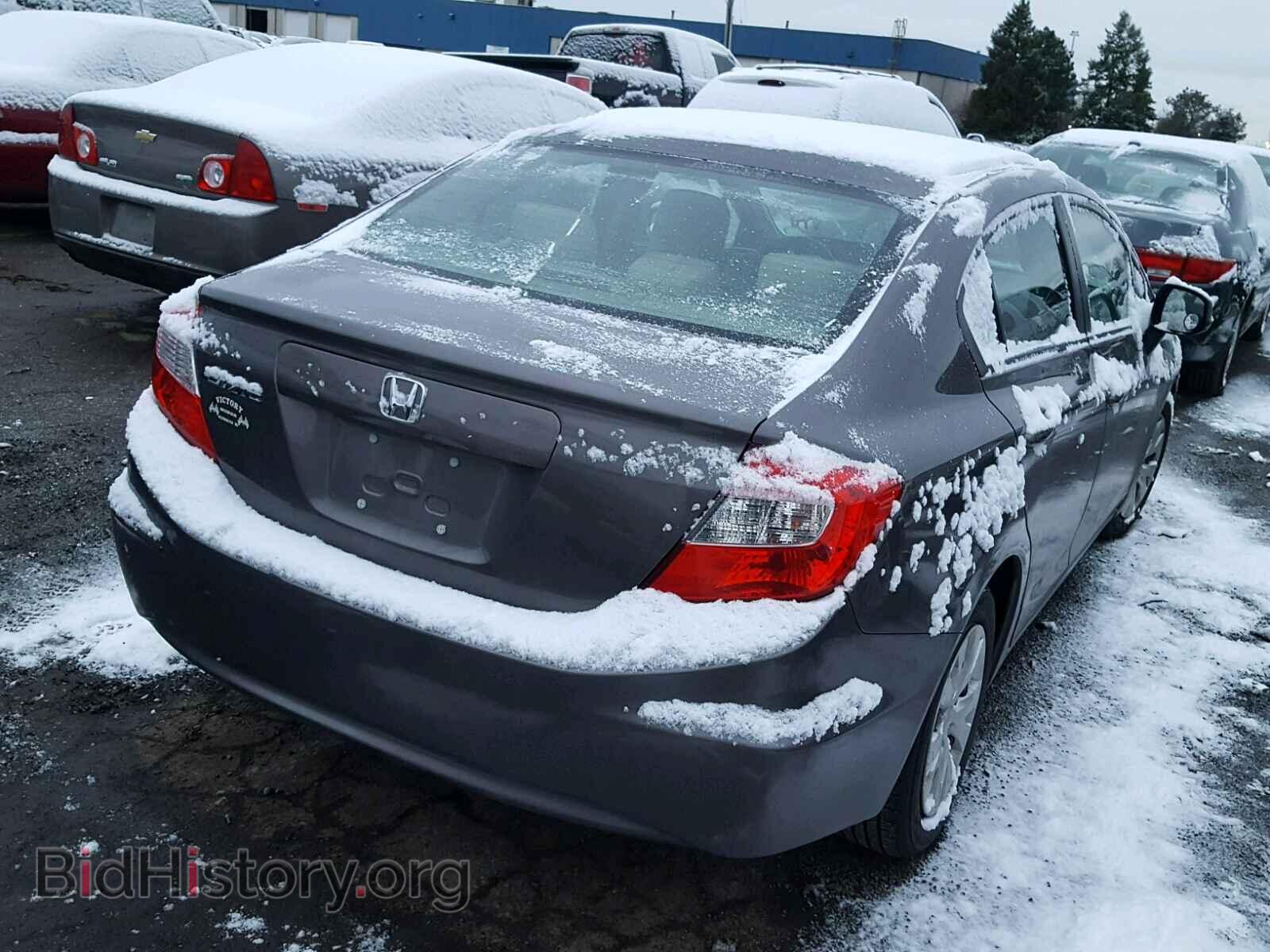 2012 HONDA CIVIC LX - VIN: 19XFB2F50CE105295 - Фото 4