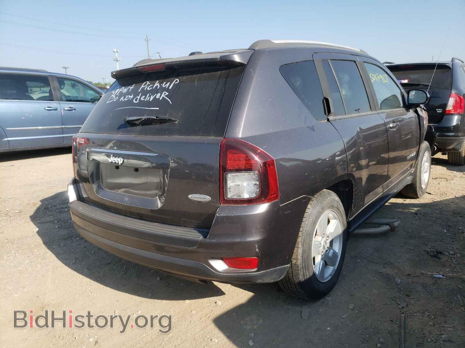 2016 JEEP COMPASS - VIN: 1C4NJCEA6GD792437 - Фото 4