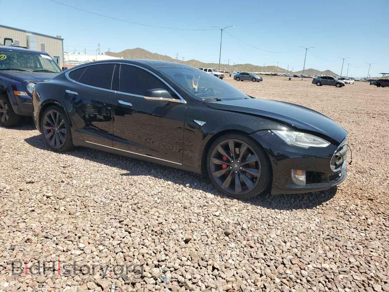 2014 TESLA MODEL S - VIN: 5YJSA1H15EFP61768 - Фото 4