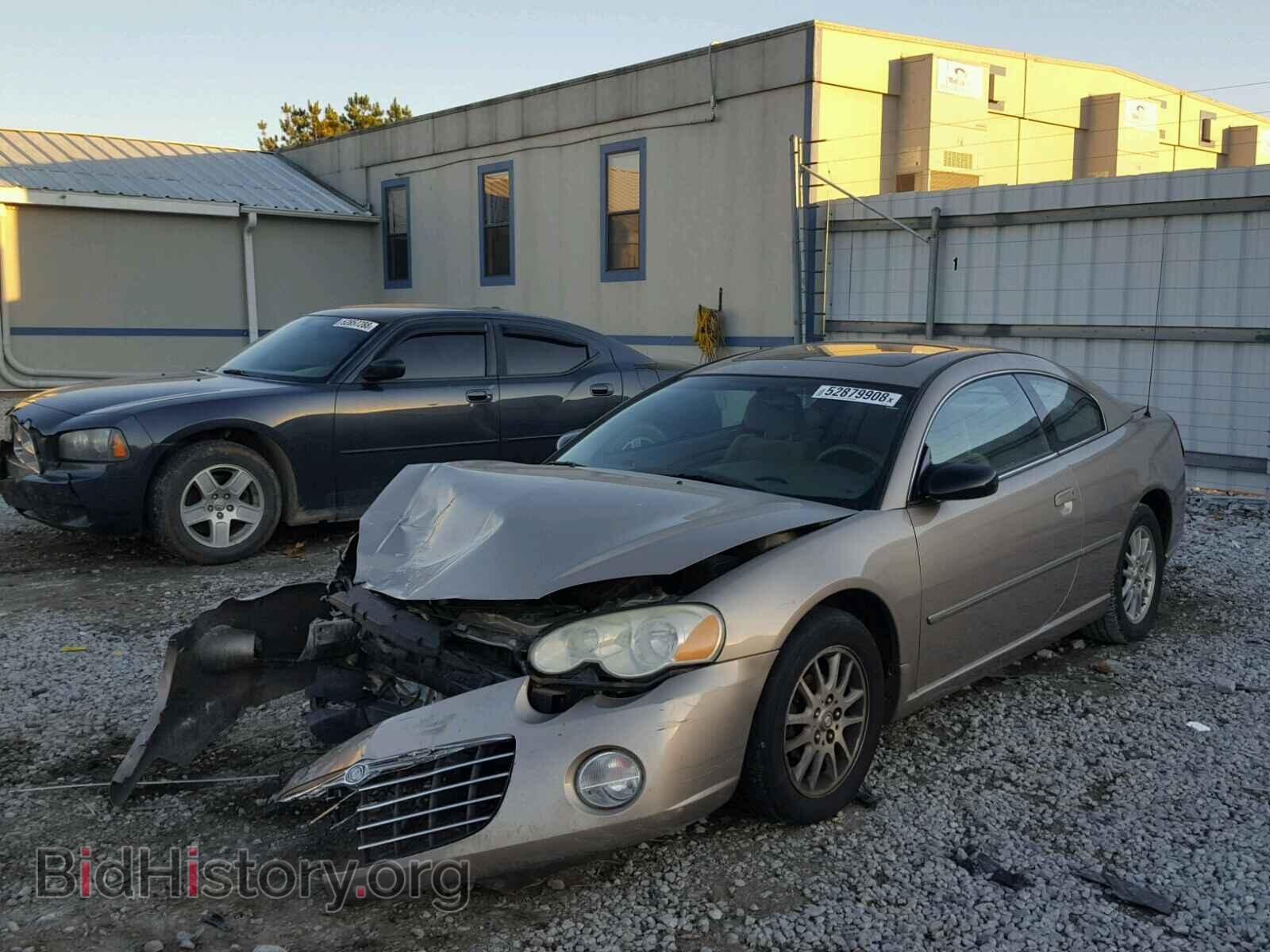 2003 CHRYSLER SEBRING - VIN: 4C3AG42G13E060560 - Фото 2