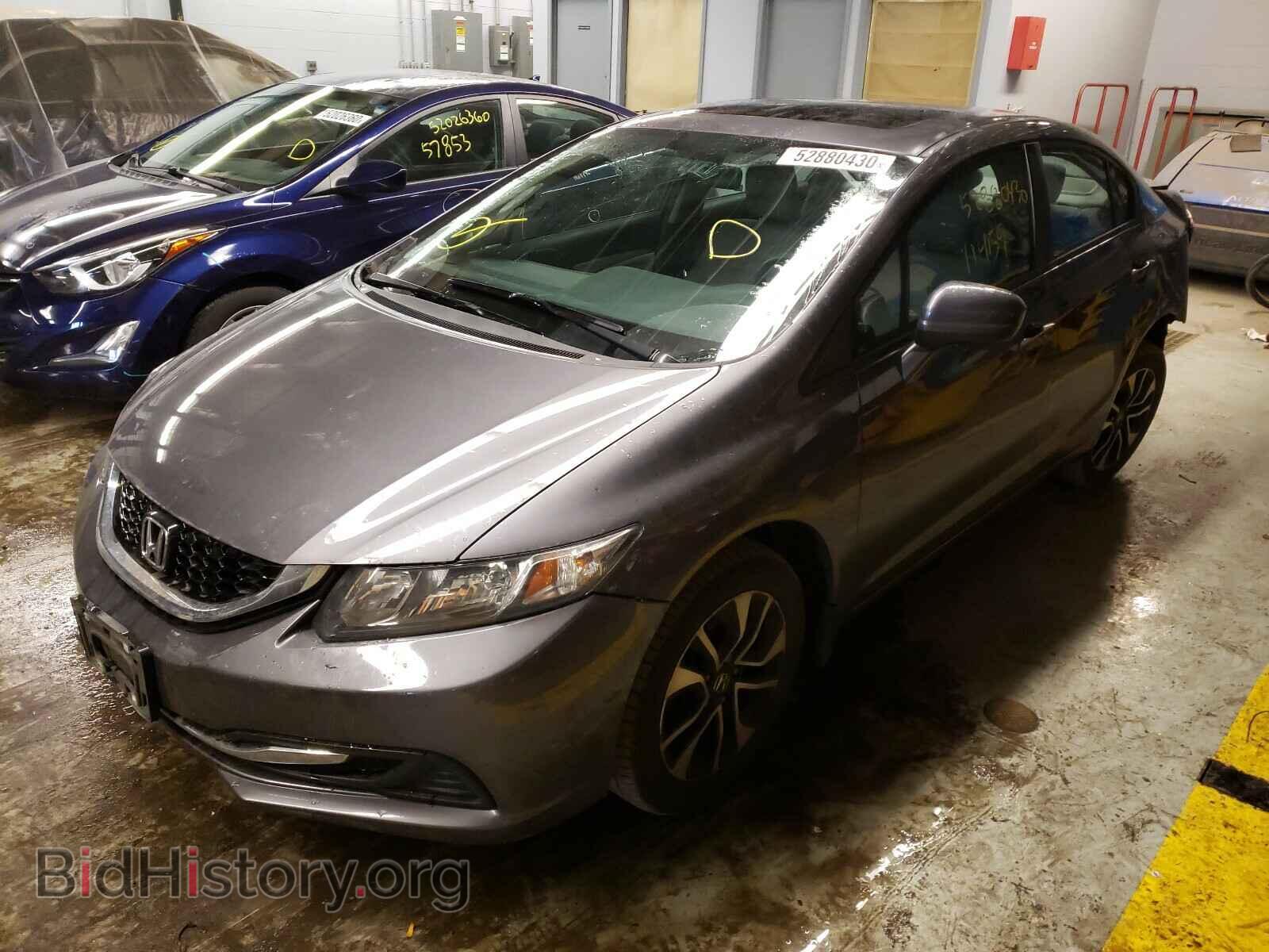 2014 HONDA CIVIC - VIN: 19XFB2F80EE012595 - Фото 2