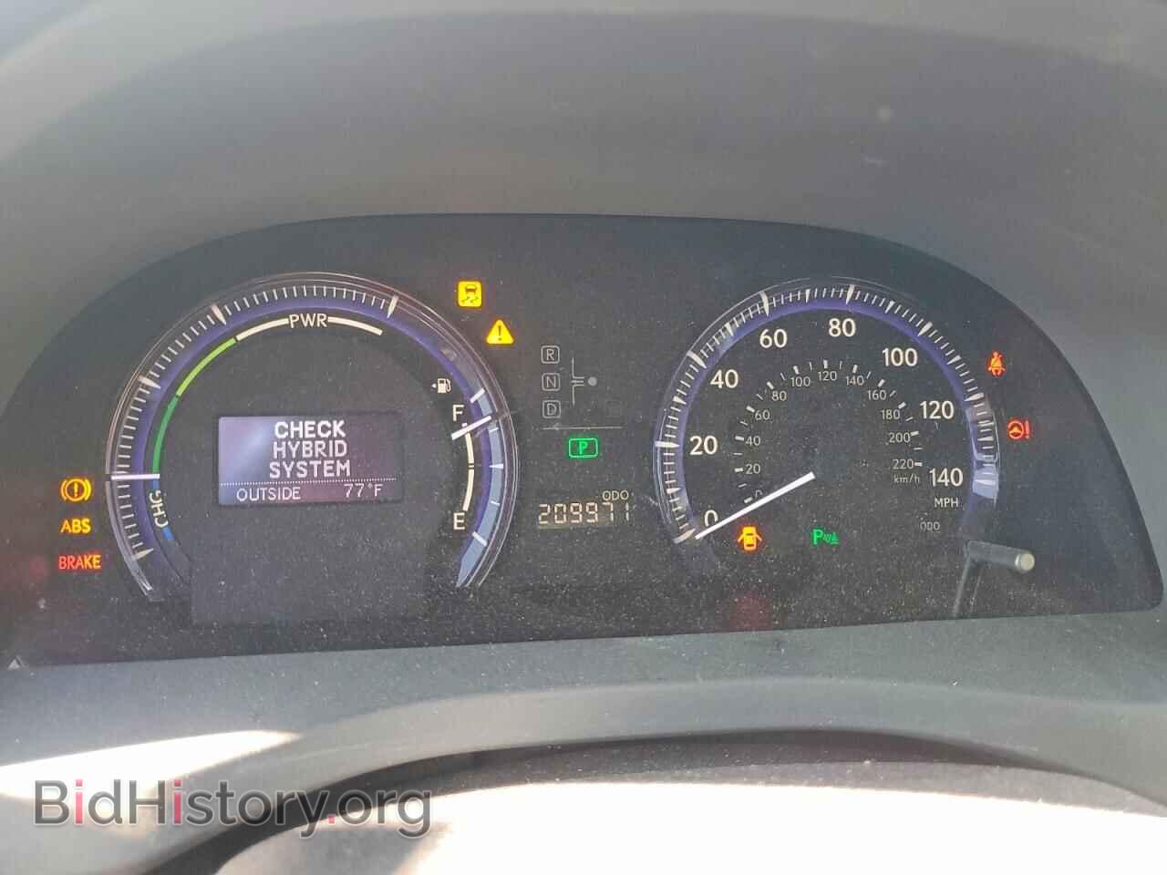 2010 LEXUS HS - VIN: JTHBB1BA0A2018565 - Photo 9