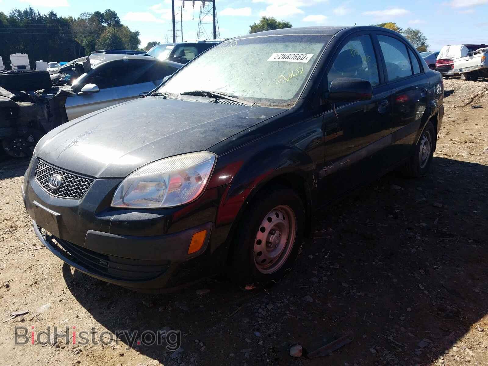 2008 KIA RIO BASE - VIN: KNADE123486343898 - Фото 2