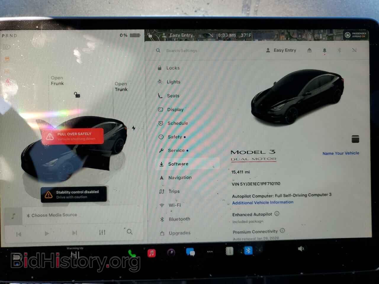 2023 TESLA MODEL 3 - VIN: 5YJ3E1EC1PF710110 - Фото 9