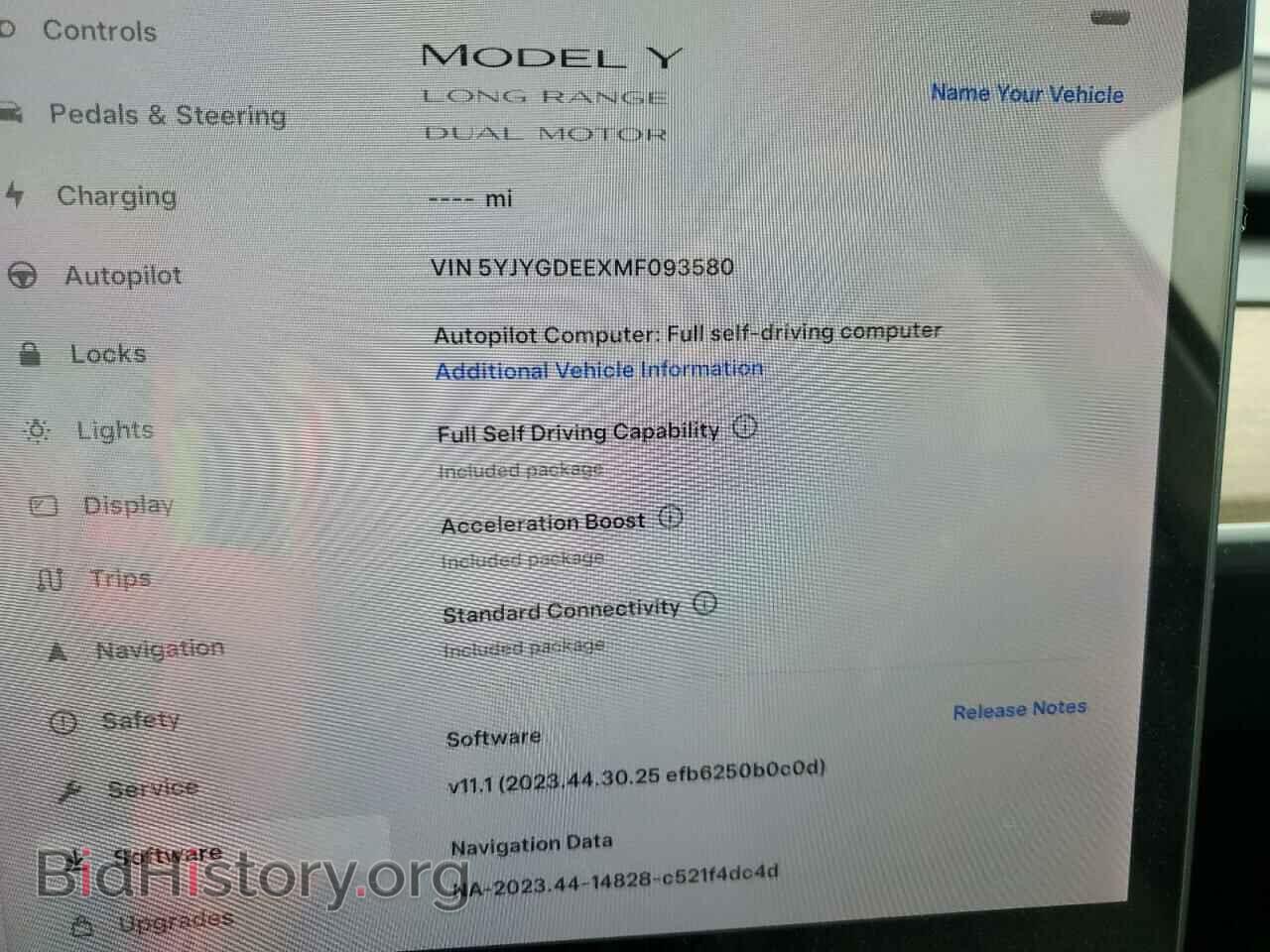 2021 TESLA MODEL Y - VIN: 5YJYGDEEXMF093580 - Photo 9