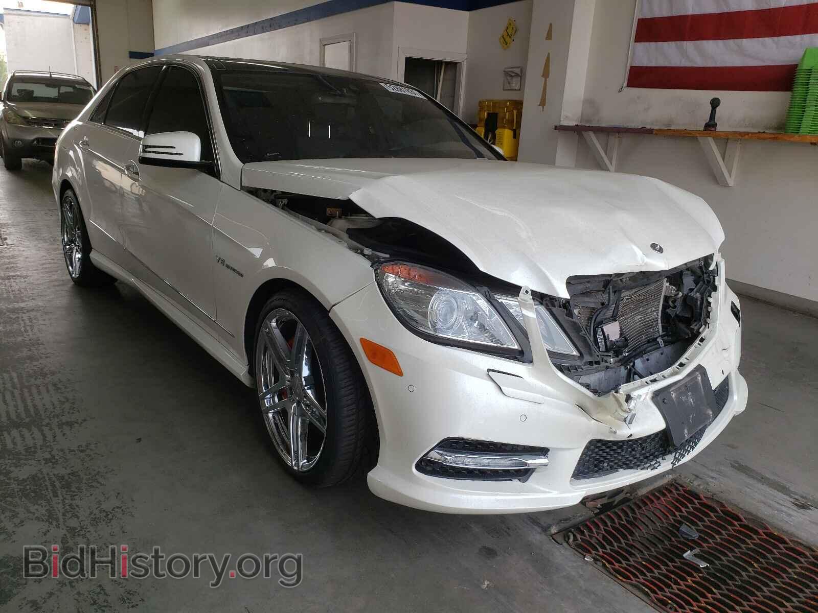 Photo WDDHF9BB8DA676531 - MERCEDES-BENZ E-CLASS 2013