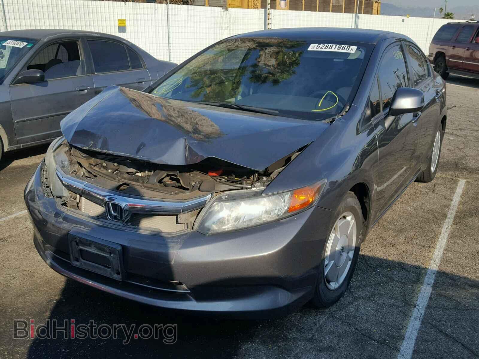2012 HONDA CIVIC - VIN: 2HGFB2F60CH319931 - Фото 2