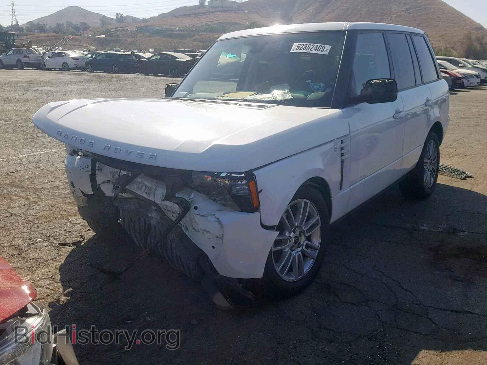 2012 LAND ROVER RANGE ROVE - VIN: SALME1D45CA374858 - Фото 2