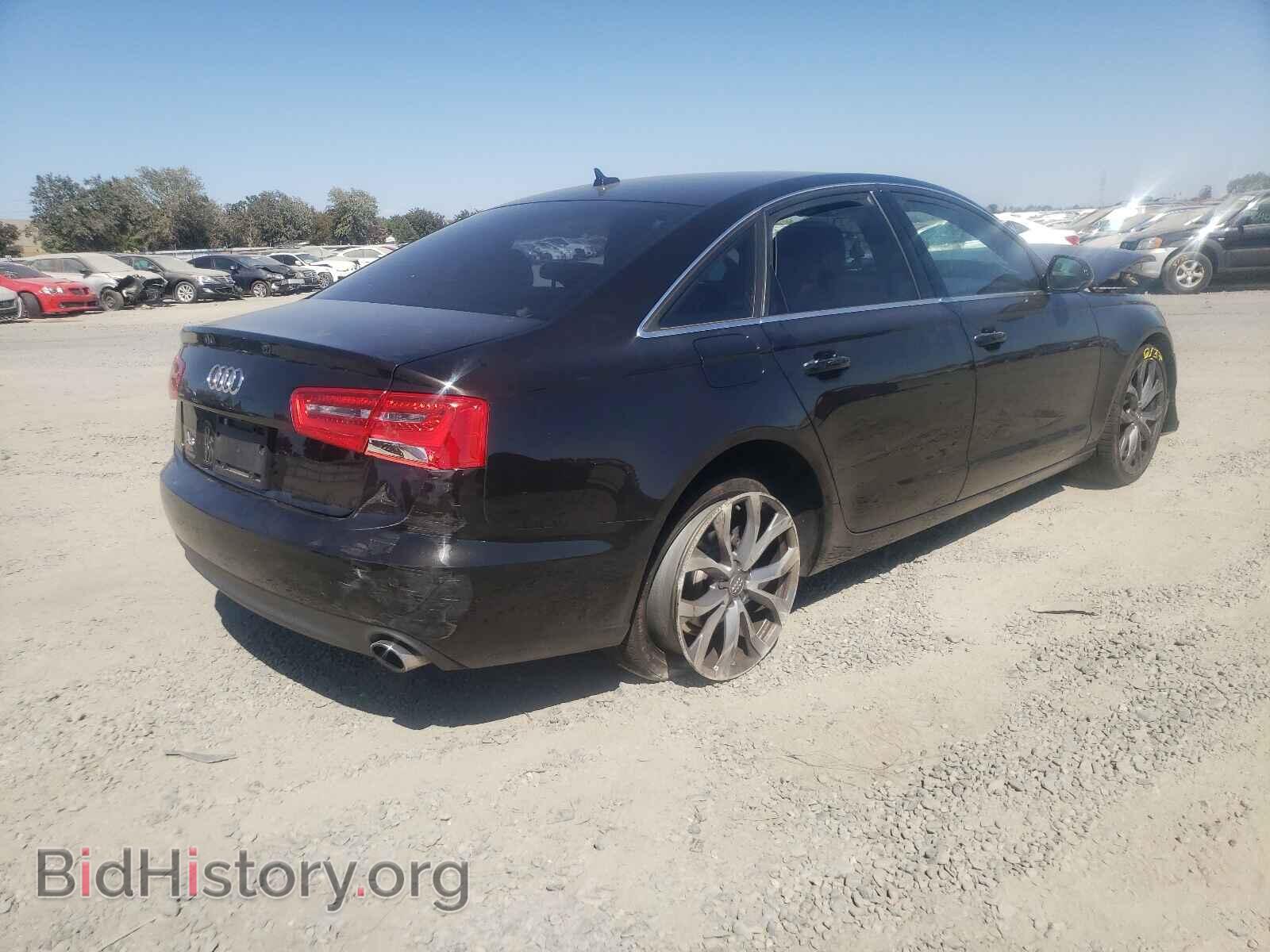 2013 AUDI A6 - VIN: WAUGFAFC0DN155691 - Фото 4