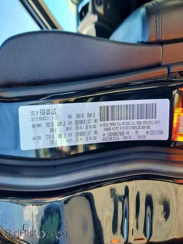 2017 DODGE DURANGO - VIN: 1C4RDHAG8HC746020 - Фото 13