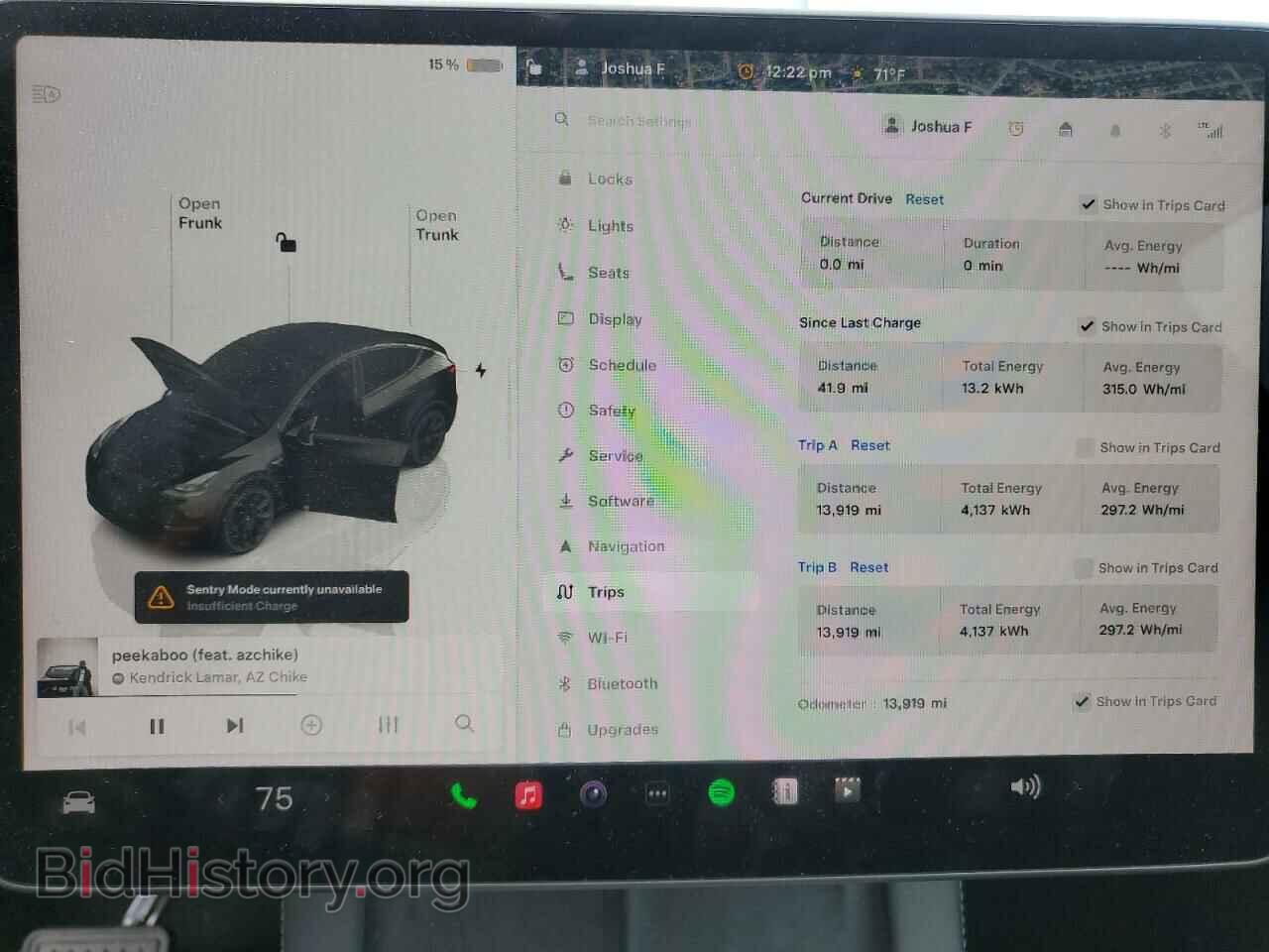 2023 TESLA MODEL Y - VIN: 7SAYGDEE0PF869710 - Фото 9