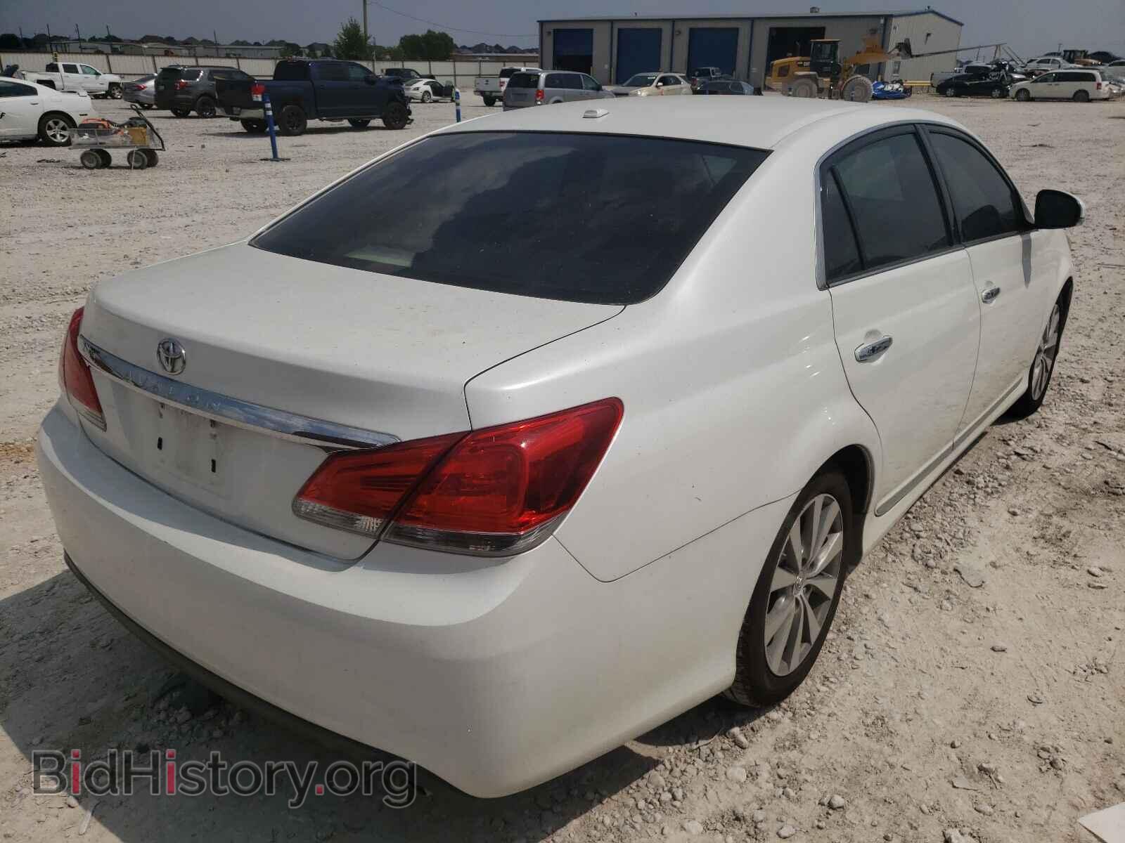 2011 TOYOTA AVALON - VIN: 4T1BK3DB7BU379151 - Фото 4