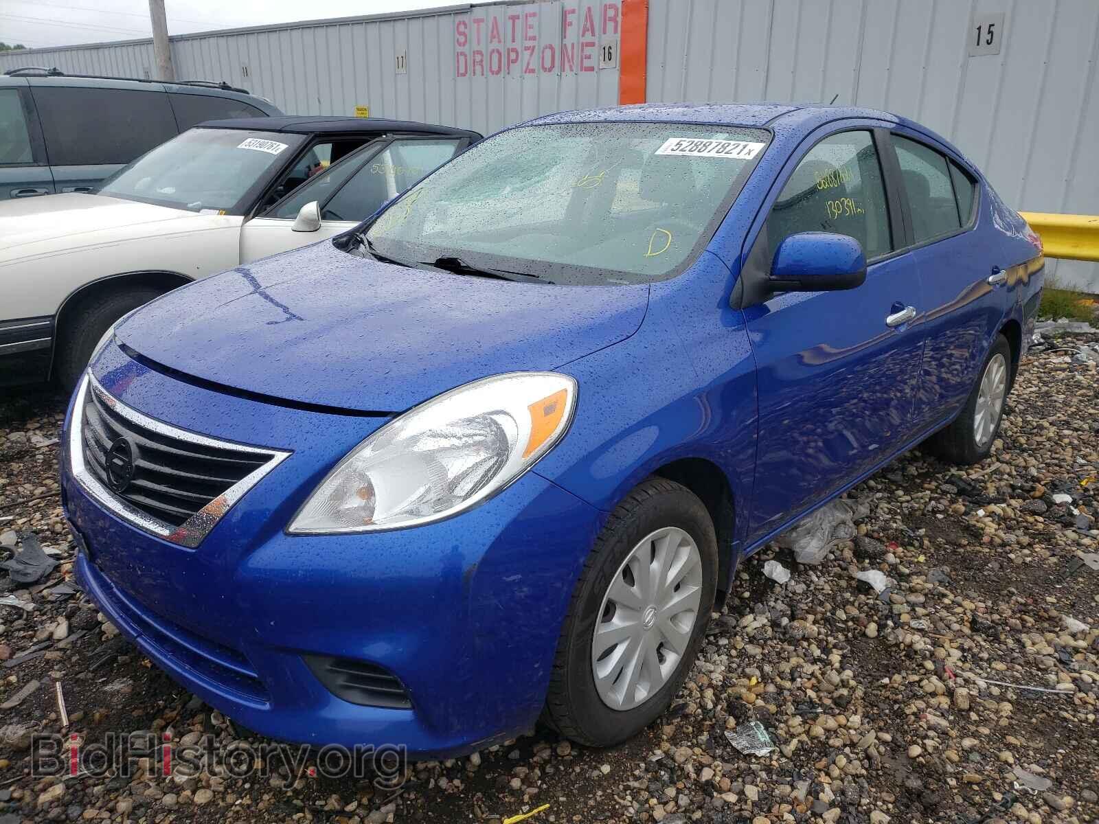 2012 NISSAN VERSA - VIN: 3N1CN7AP1CL914965 - Фото 2