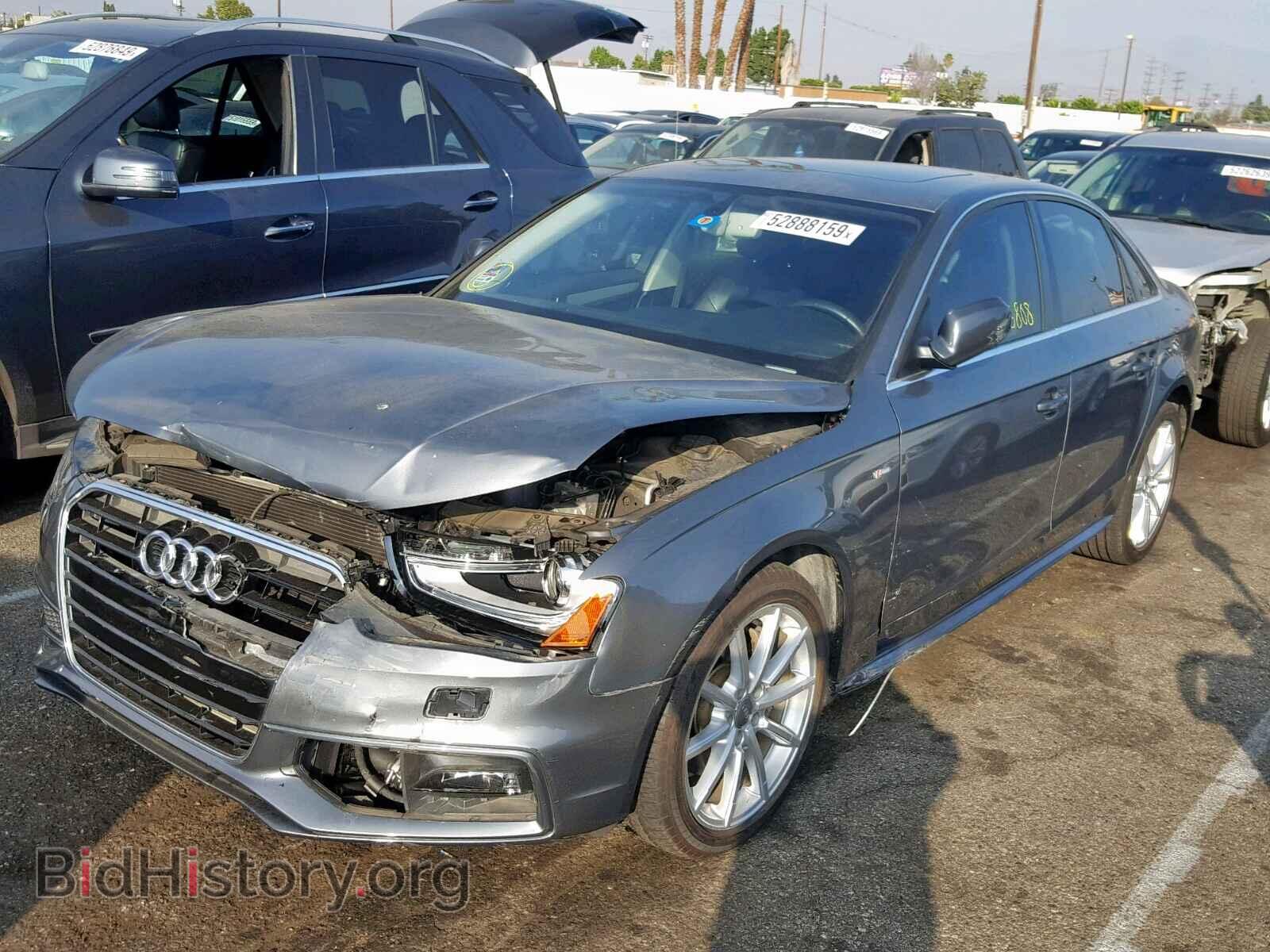 2014 AUDI A4 - VIN: WAUEFAFL6EA014687 - Фото 2