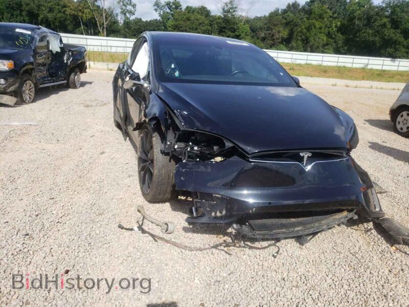 2016 Tesla MODEL X (VIN 5YJXCBE47GF003728) — photo 1 of 10, Copart, damage: front end