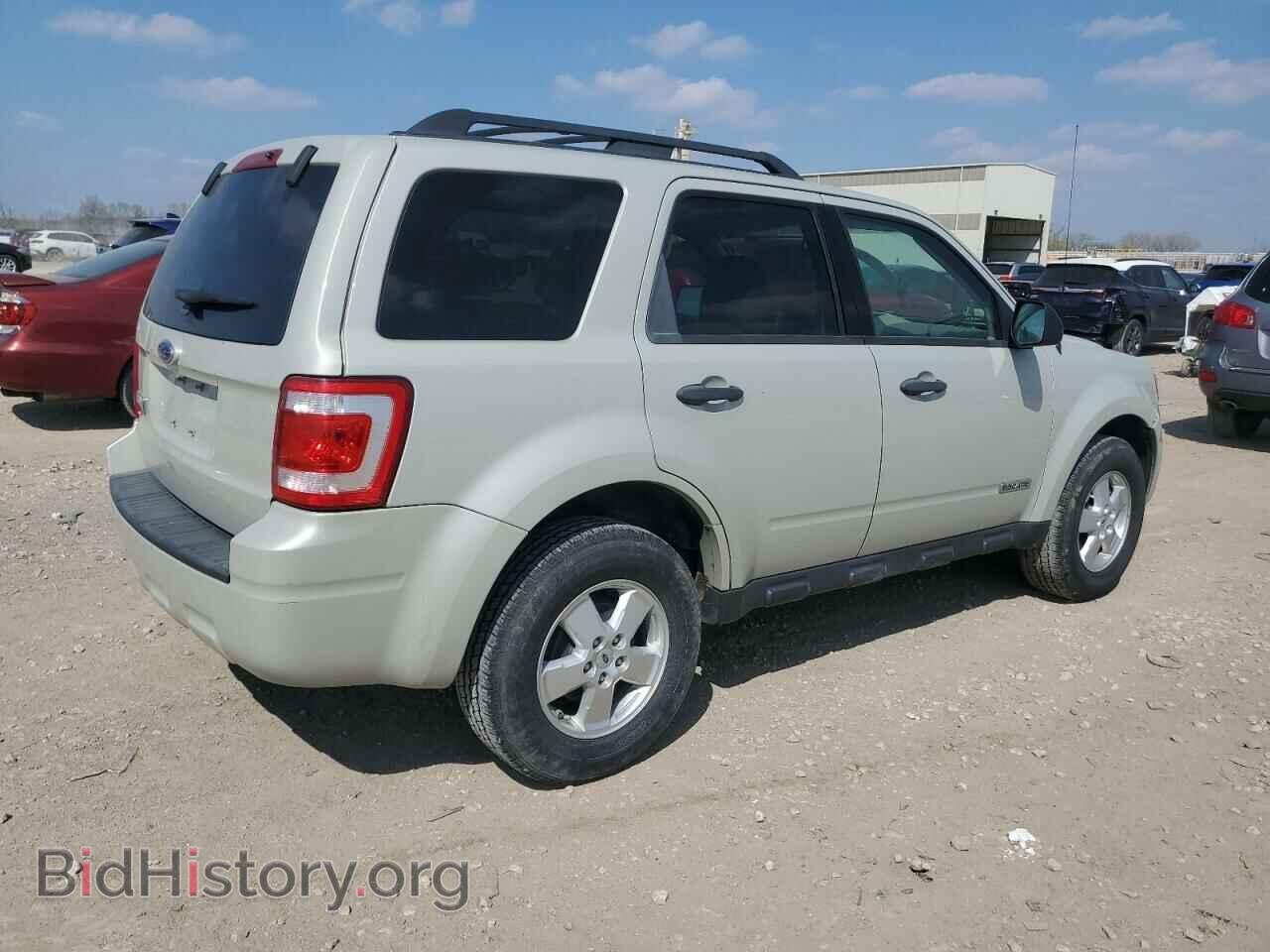 2008 FORD ESCAPE - VIN: 1FMCU03Z68KD51146 - Фото 3