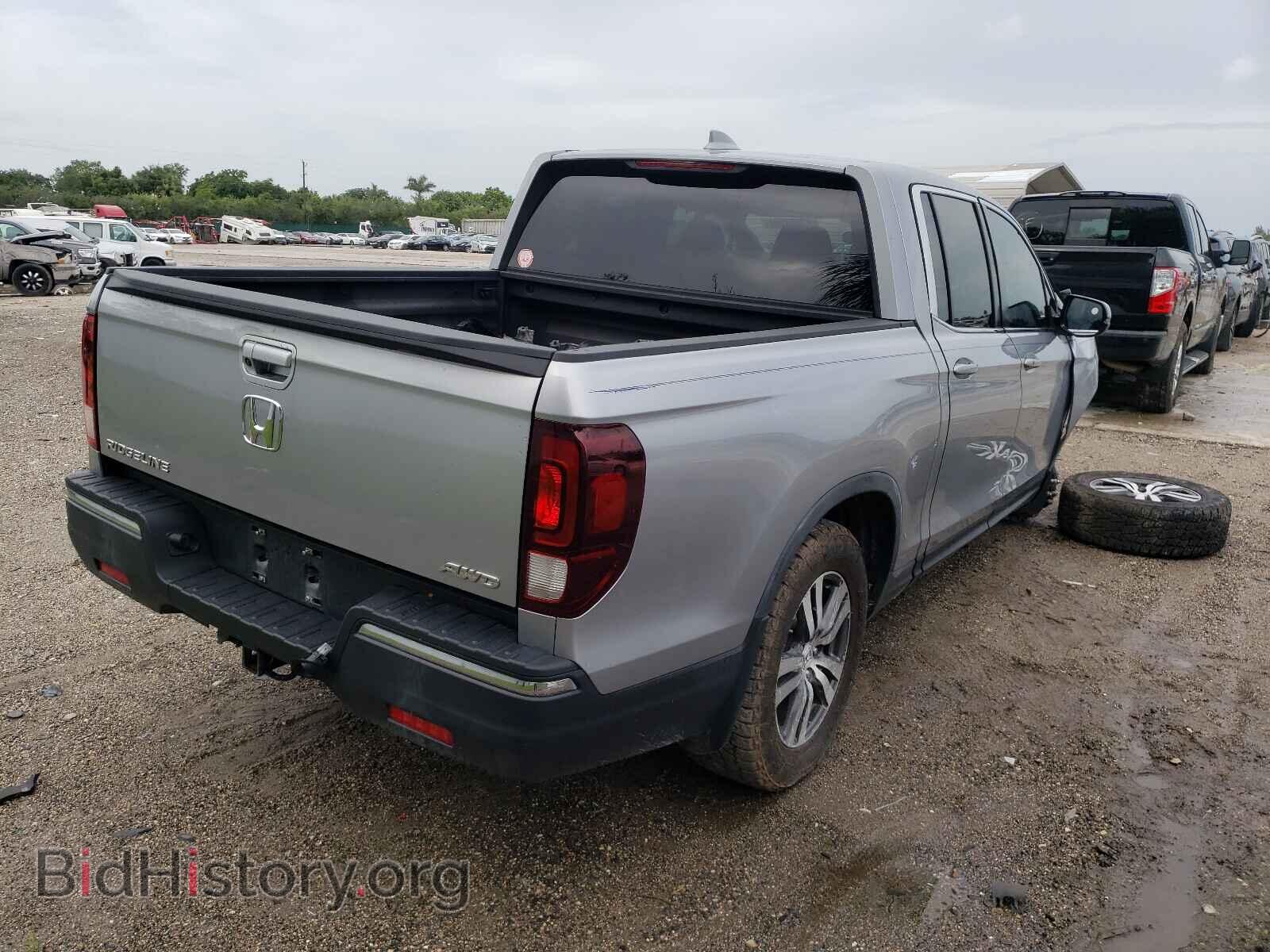 2017 HONDA RIDGELINE - VIN: 5FPYK3F50HB029732 - Фото 4