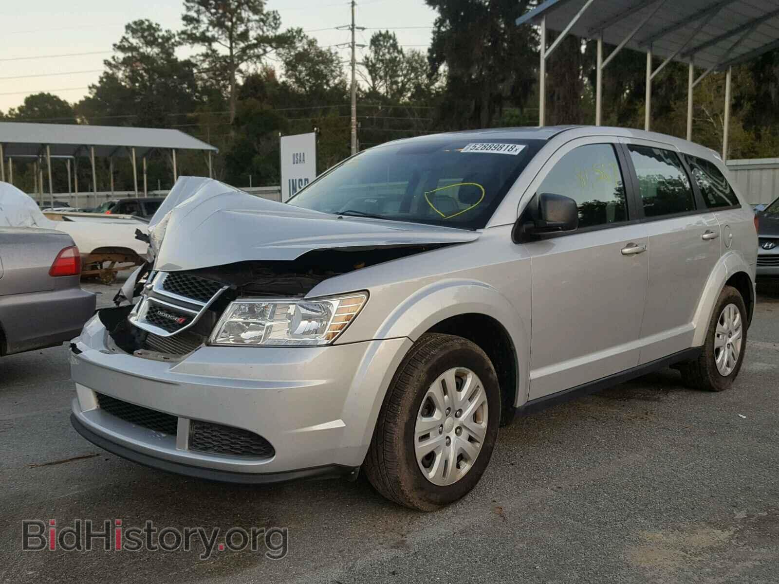 2014 DODGE JOURNEY SE - VIN: 3C4PDCAB5ET257010 - Фото 2