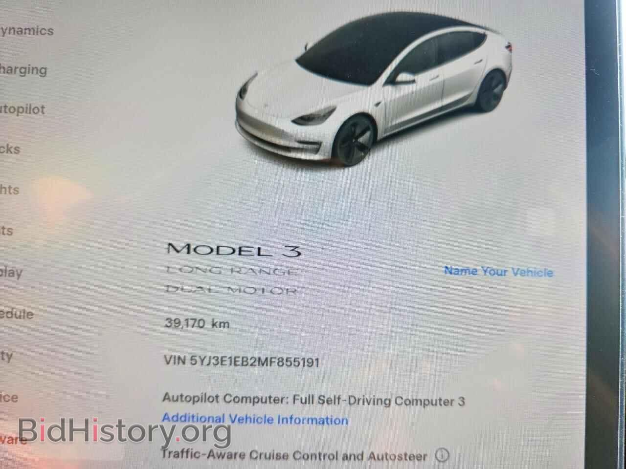 2021 TESLA MODEL 3 - VIN: 5YJ3E1EB2MF855191 - Photo 9