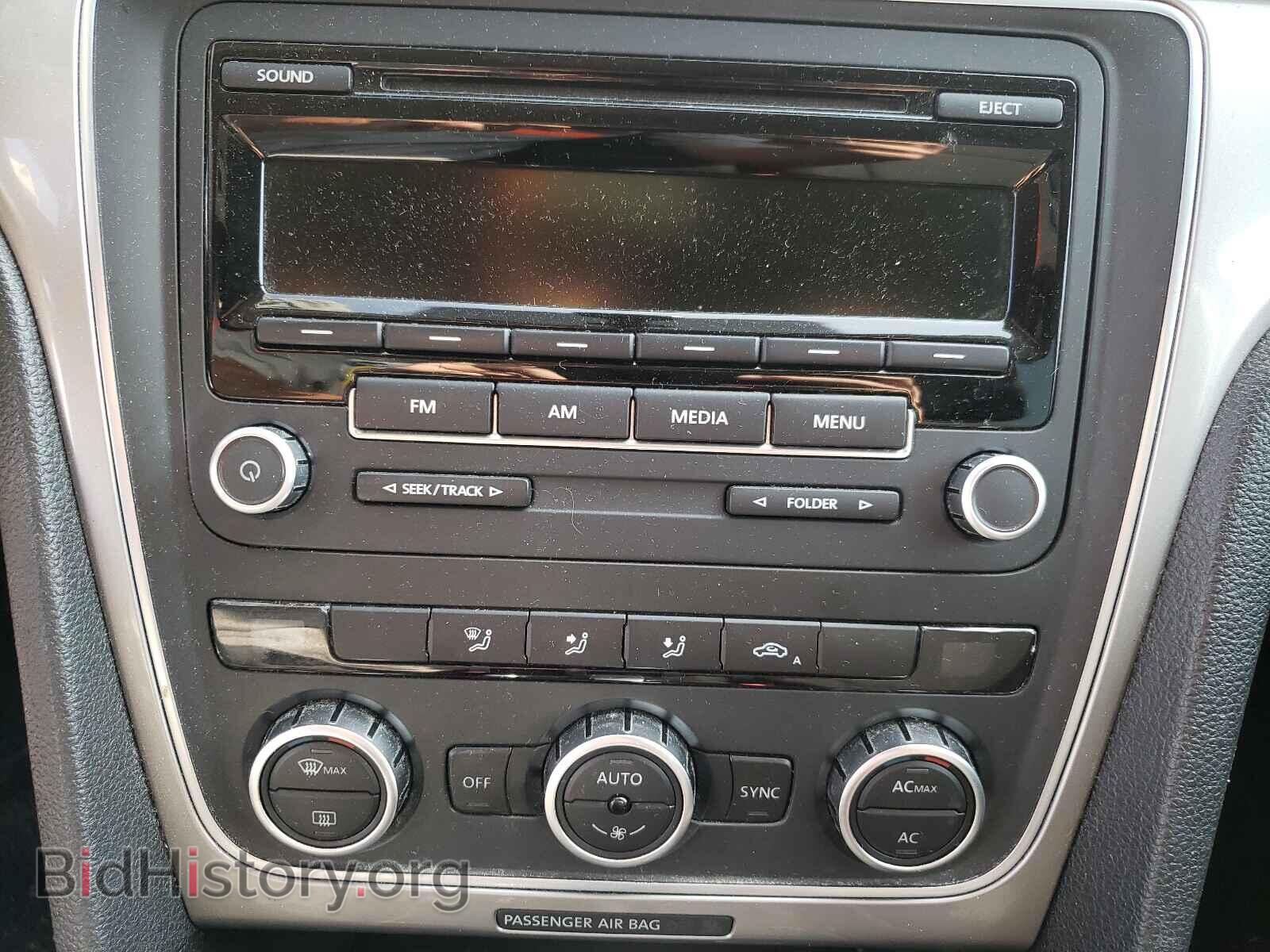 2012 VOLKSWAGEN PASSAT - VIN: 1VWAP7A33CC020017 - Фото 9