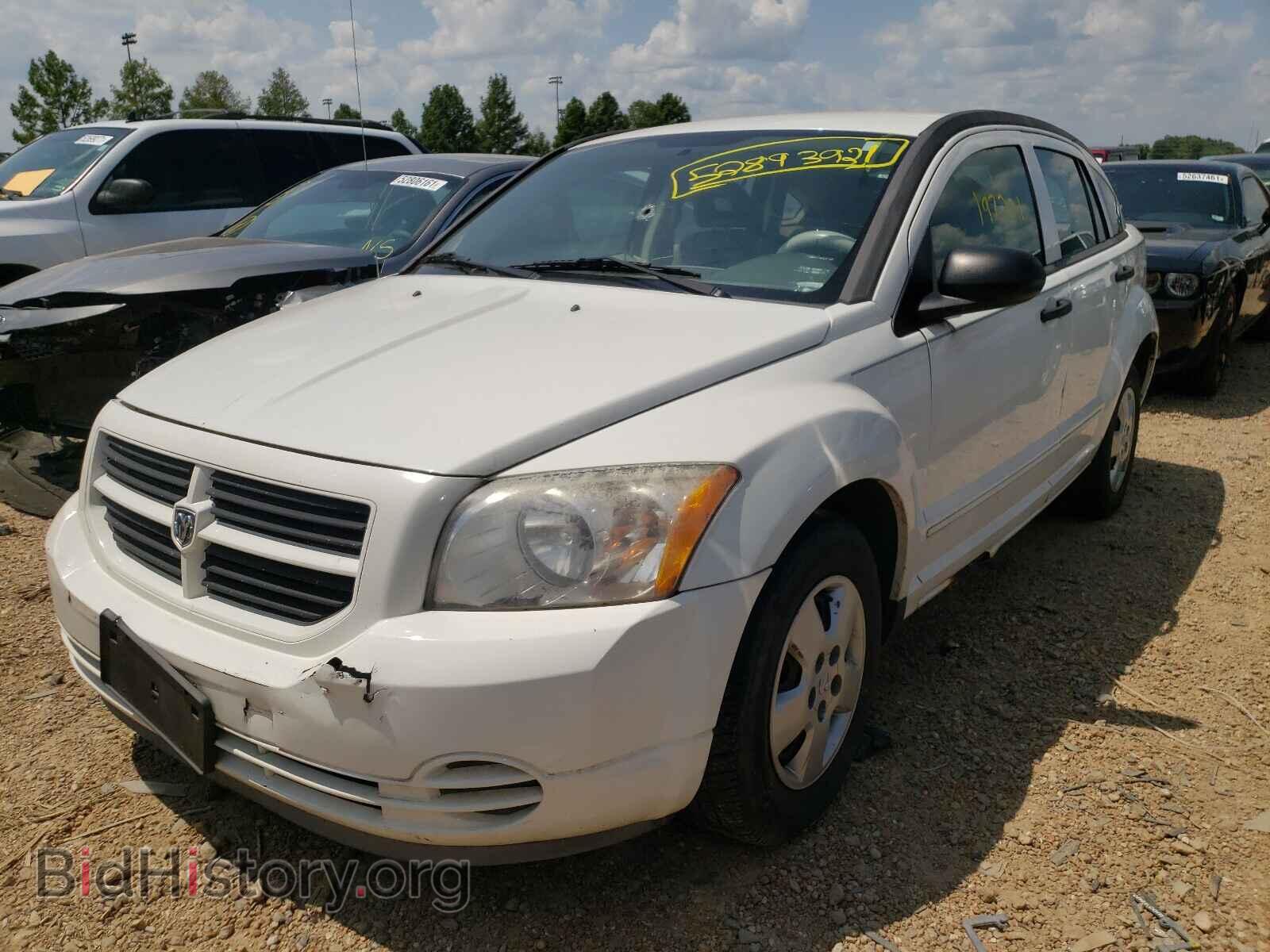 2007 DODGE CALIBER - VIN: 1B3HB28B07D262345 - Фото 2