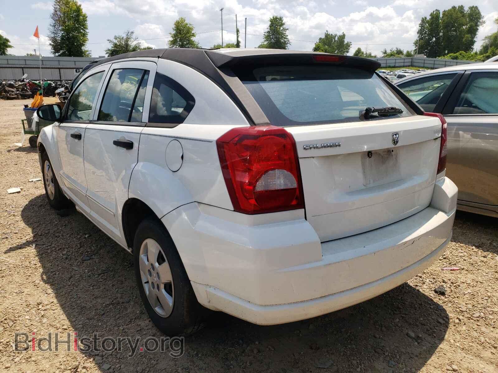 2007 DODGE CALIBER - VIN: 1B3HB28B07D262345 - Фото 3